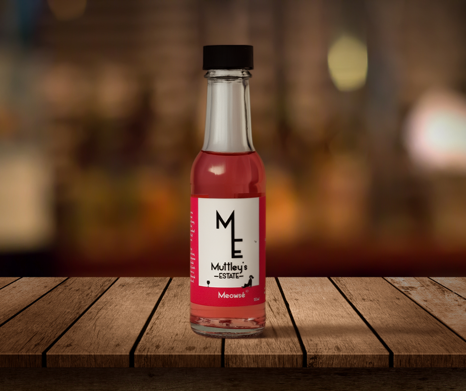 Muttley's Estate Meowsè cat nip wine 150ml